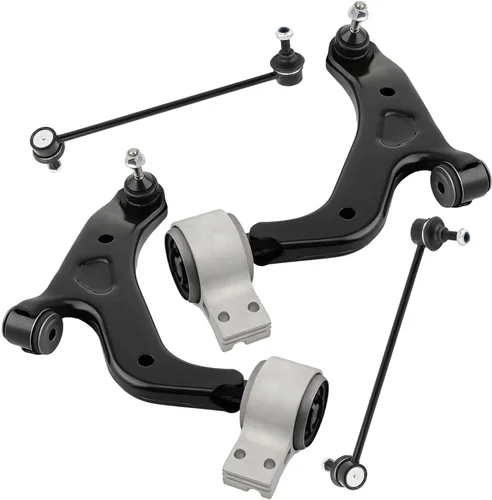 Vista 75 de Detroit Axle - Kit de brazos de control de extremo delantero para Acura 2004-2008 TSX 2003-2007 Honda Accord, 2 brazos de control inferiores, 2