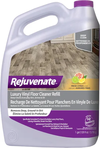 Vista 15 de Limpiador de Suelo de Vinilo de Lujo Rejuvenate Limpia Suavemente y Revitaliza Suelos de Vinilo de Lujo, 32 Onzas