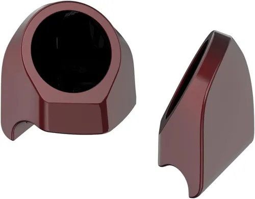 Vista 22 de Advanblack Alpine Green Tour Pack - Paquete de altavoces de 6.5 pulgadas, carcasa de audio trasera, color a juego, ajuste Harley King Tour Pack