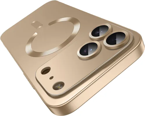 Vista 56 de Funda magnética para iPhone 13 Pro MagSafe con protector de lente de cámara, protección completa, delgada, suave, a prueba de golpes, antiarañazos