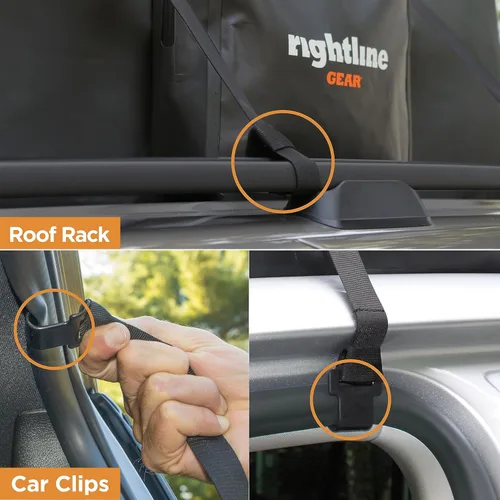 Vista 6 de Rightline Gear 100D90 - bolsa para el equipaje para techo del auto