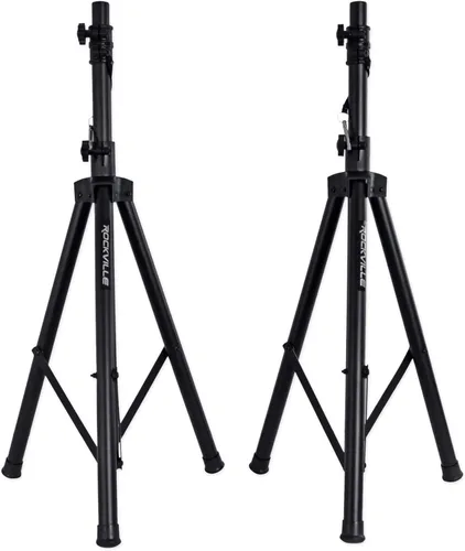 Vista 6 de Rockville RPG152K - Altavoz doble de 15 pulgadas con alimentación, Bluetooth + micrófono + soportes de altavoces + cables.