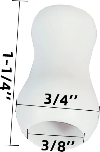 Vista 2 de 20 piezas de cordón blanco con borlas de plástico para persianas, persianas, herrajes para ventana, perillas