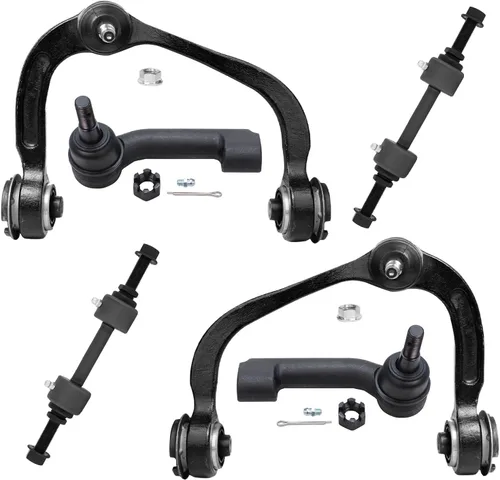 Vista 155 de Detroit Axle - Kit de extremo delantero RWD para Chrysler 300 Dodge Charge Challenger 2011-2019, 2 brazos de control inferiores traseros 2 rótulas