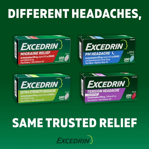 Vista 8 de Excedrin PM Sleep Aid con cápsulas para aliviar el dolor de cabeza para dolores de cabeza nocturnos e insomnio, 100