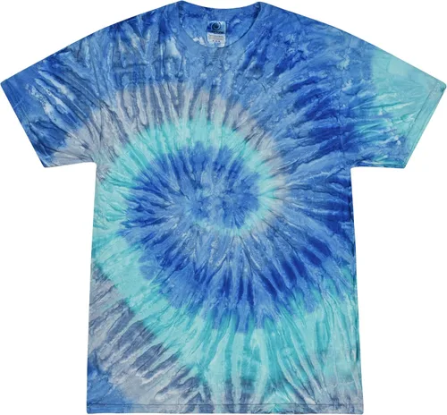 Vista 38 de Colortone Camisetas Tie Dye para Hombre y Mujer - Camisetas de manga corta unisex Tie-Dye para adultos Acadia