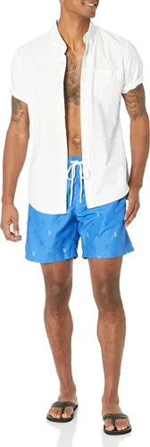 Vista 5 de Tienda Essentials - Traje de baño para hombre, secado rápido, de 7pulgadas