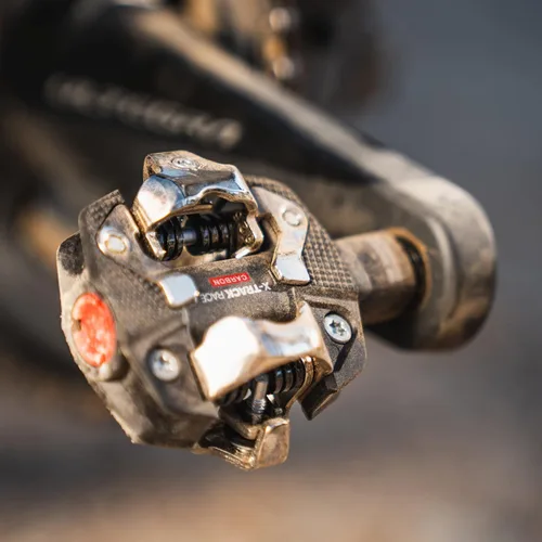 Vista 8 de LOOK Cycle - Pedales de bicicleta X-Track Race Carbon MTB - Compatible con mecanismo SPD estándar - Pedal sin clip - Cuerpo de carbono - Eje