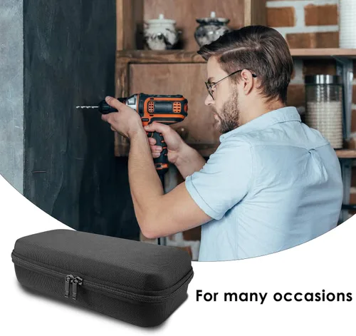 Vista 6 de Linkidea Estuche de almacenamiento rígido para arrancador de automóvil, funda de protección de viaje adecuada para arrancadores de hasta 4.3