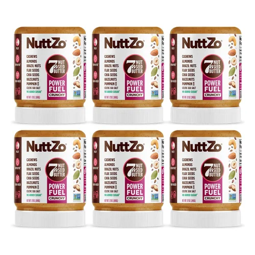Vista 14 de NuttZo Mantequilla de 7 Nueces y Semillas de Especias de Calabaza Power Fuel, Edición de Temporada, Hecho con Anacardos, Almendras, Nueces