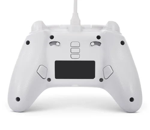 Vista 3 de PowerA Advantage Wired Controller for Xbox Series XS with Lumectra - White, gamepad, wired video game controller, gaming controller, works with Xbox