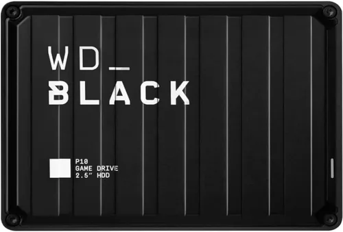 WD_Black Unidad de juego P10 de 2 TB, disco duro externo portátil, funciona con PlayStation, Xbox y PC - WDBA2W0020BBK-WES1