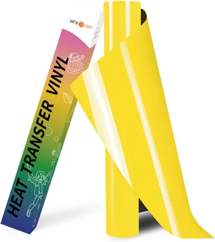 Vista 31 de HTVRONT - Rollo de vinilo termotransferible, 12 in x 8 ft para diseños en camisetas, fácil de cortar y despegar, para planchar y todas las máquinas