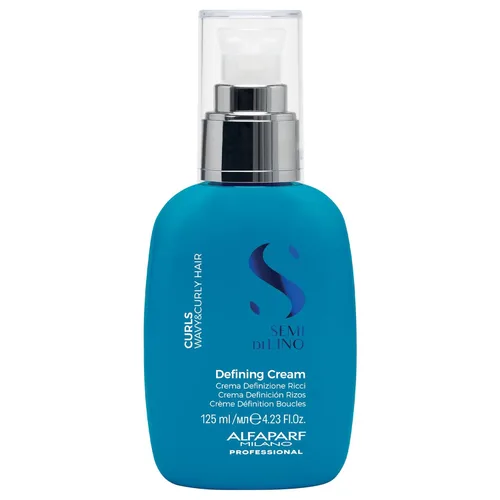 Alfaparf Milano Semi Di Lino Curl Defining Cream - Hair Styling Curl Activator - Replenishes Hair Hydration with Flaxseed Oil & Vitamin E -