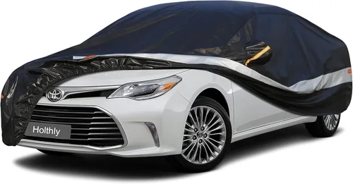 Vista 27 de Funda para automóvil sedán, ajuste personalizado para Cadillac CT5 2019-2025, 100% impermeable, transpirable, para exteriores, protección contra