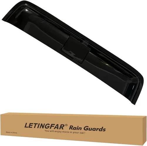 Deflector de viento para techo corredizo de 35.6" 880mm, protectores de lluvia autoadhesivos para techo corredizo, ajuste universal, visera de