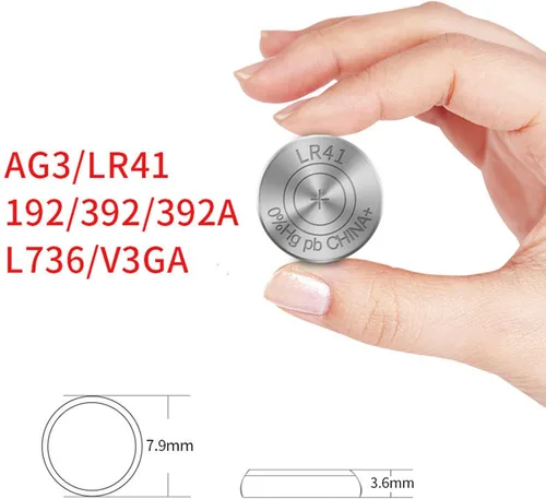 Vista 4 de SKOANBE 10PCS LR41 392 384 192 AG3 SR41 1.5V botón de la célula de la moneda de la batería