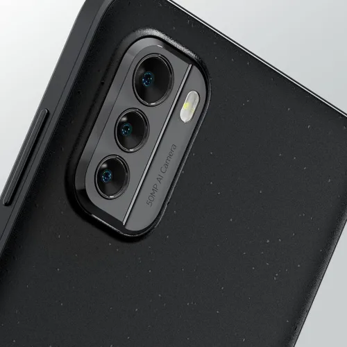 Vista 9 de Nokia G60 5G Android 14 Dual SIM Smartphone desbloqueado 6/128 GB Pantalla de 6.58 pulgadas Cámara triple de 50MP Negro puro