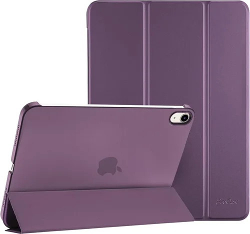 Vista 30 de ProCase para iPad (A16) 11ª generación de 11 pulgadas 2025/ iPad 10ª generación de 10.9 pulgadas 2022, funda delgada inteligente con respaldo