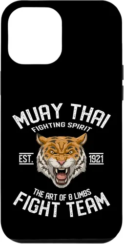 Vista 25 de iPhone 16 Muay Thai Tiger - Thai Boxing and Kickboxing Gift Case