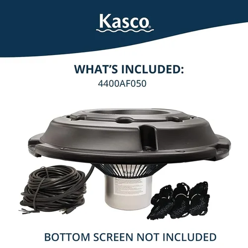 Vista 2 de Kasco Aireador de superficie de 1 HP – 120 voltios, cable de alimentación de 50 pies – 4400AF050