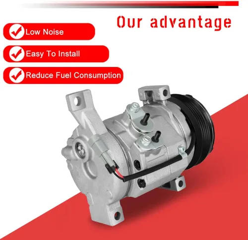 Vista 4 de cciyu Air Conditioning Compressor 2000-2014 for GMC Yukon 5.3L Fit for Cadillac Escalade 5.3L 2002 AC Pump