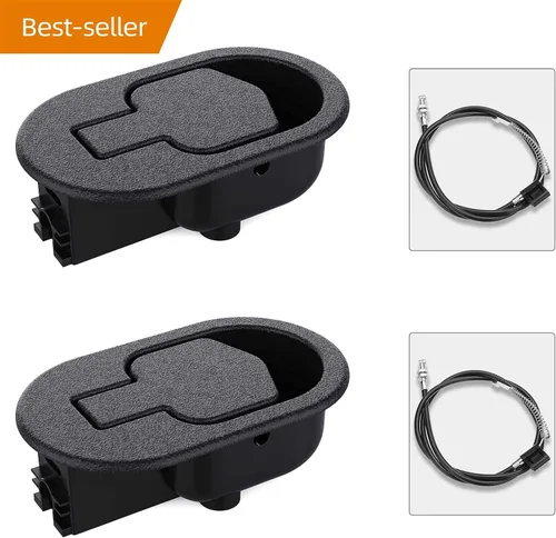 Vista 7 de Juego de 2 piezas de repuesto para sillón reclinable, mango de liberación reclinable duradero con cable de tracción reclinable, piezas de repuesto