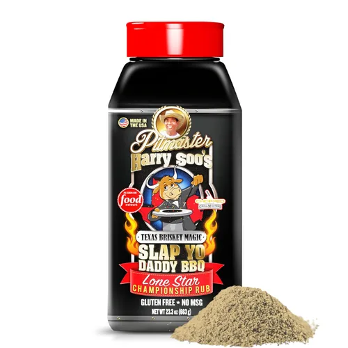 Vista 19 de Slap Yo Daddy BBQ Rub Seasoning, California Style Santa María – Condimento de Santa María galardonado de PItmaster Harry Soo – Savory SPG Rub