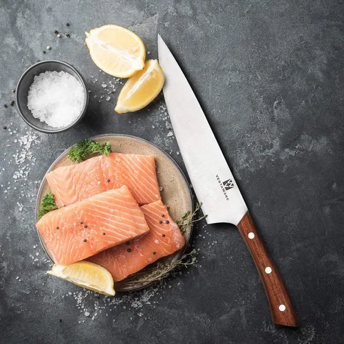 Vista 6 de Knife Set, Vestaware Kitchen Knife Set 16 Pieces German High Carbon Stainless Steel Knife Block Set with Ergonomic Handle, Kitchen Knives, Ultra