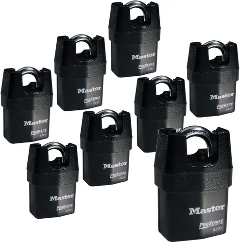 Vista 6 de Master Lock - Un (1) candado de alta seguridad serie Pro 6321NKA con tecnología BumpStop