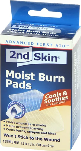 Vista 6 de Spenco 2 nd Skin húmeda Burn Pads., 47-001, 1, 1