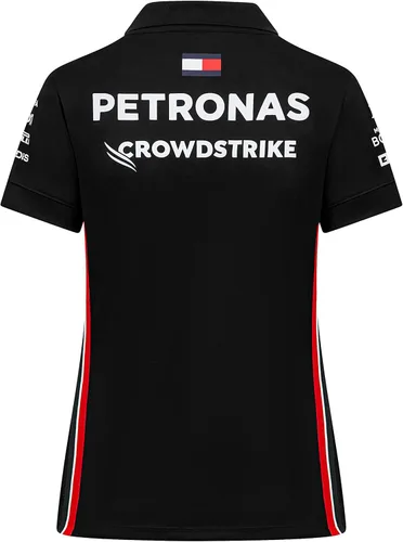 Vista 3 de Mercedes AMG Petronas Polo Team de Fórmula Uno para mujer 2023 Team - Negro - Talla: XL