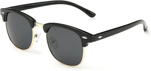 Gafas de sol polarizadas para mujeres y hombres sin montura montura montura gafas de sol con protección UV400