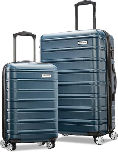 Vista 50 de Samsonite Omni 2 - Equipaje rígido extensible con ruedas giratorias, Plateado (Arctic Silver)