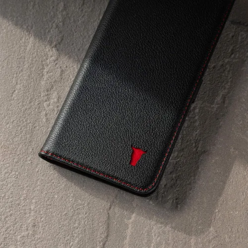 Vista 8 de TORRO Funda para teléfono celular compatible con Samsung Galaxy S20 FE y S20 FE 5G Funda de cuero de calidad auténtica con ranuras para tarjetas