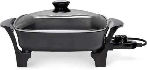 Vista 5 de Presto 06626 Sartén eléctrica de 11 pulgadas con tapa de vidrio