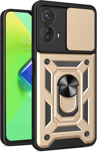 Vista 97 de Compatible con carcasa de soporte Infinix Zero Ultra 5G, con cubierta de lente de cámara deslizante compatible con funda Infinix Zero Ultra 5G Negro