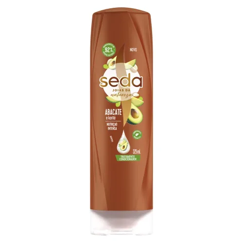 Linha Bomba de Nutricao Seda - Condicionador Recarga Natural 11.0 fl oz - (Seda Nourishing Bomb Collection - Acondicionador de recarga natural de 11