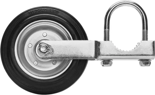 Vista 2 de Puerta giratoria de soporte para rueda de puerta con marcos de puerta de 1-5/8 pulgadas a 2-1/8 pulgadas, rueda de soporte de puerta para puerta