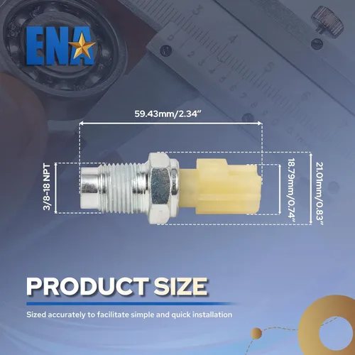 Vista 7 de ENA Interruptor de sensor de presión de aceite para PS480 6U5Z9278J 6U5Z9278N 1S9561 compatible con Ford 2007-2012 Escape 2006-2012 Fusion Lincoln