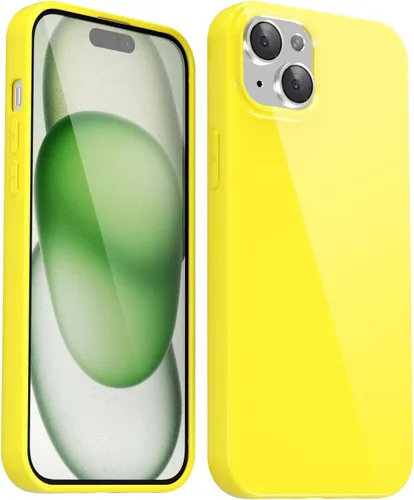 Vista 249 de Svanove para iPhone 7 Plus/ 8 Plus, funda de silicona, de goma suave brillante y gel de jey lindo, funda protectora de plástico simple y lisa