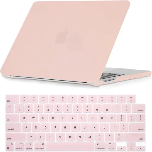 Vista 47 de Se7enline Compatible con MacBook Air 2025 de 15 pulgadas M4 M3 M2 para Mac Air de 15.3 pulgadas M4 M3 M2 Chip Modelo A2941/A3114/A3241 Funda Gris