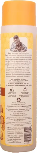 Vista 11 de Burt's Bees for Pets Champú Hipoalergénico para Gatos con Manteca de Karité y Miel - Un Champú Suave para Gatitos para Gatos de Interior con Piel