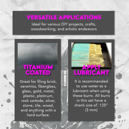 Vista 2 de SE 82331TF Juego de 30 piezas de esferas de diamante recubiertas en titanio