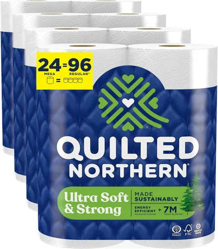Vista 10 de Quilted Northern Papel higiénico ultra suave y fuerte, 12