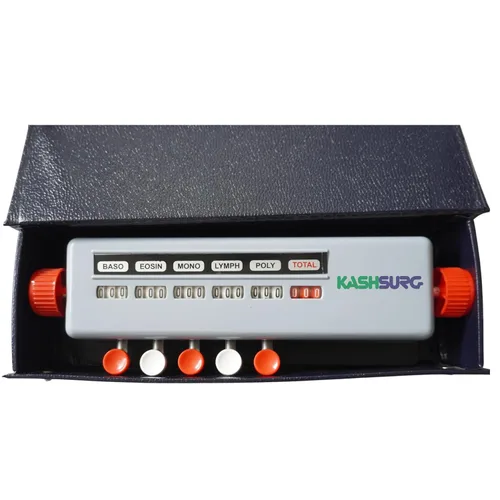 Vista 5 de Contador de células sanguíneas de 5 llaves con funda protectora