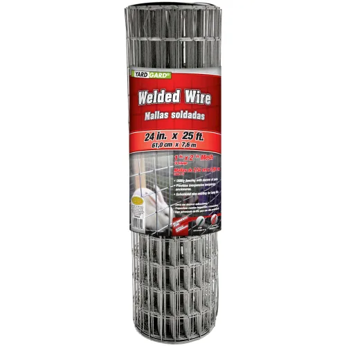 YARDGARD 309320A valla, altura 24 pulgadas x longitud-25 pies, color - galvanizado