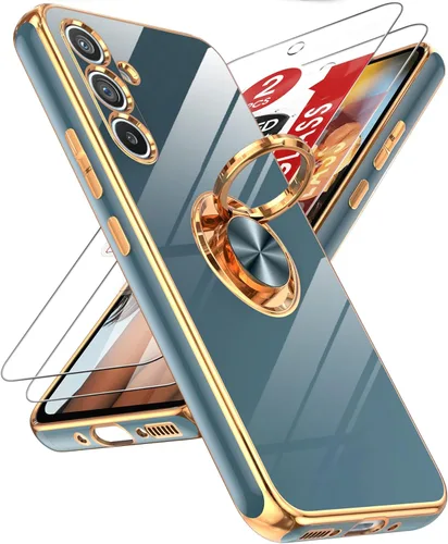 Vista 41 de LeYi Funda para iPhone XR: con Protector de Pantalla de Vidrio Templado [Paquete de 2] Soporte de Anillo Giratorio de 360°, Soporte Magnético