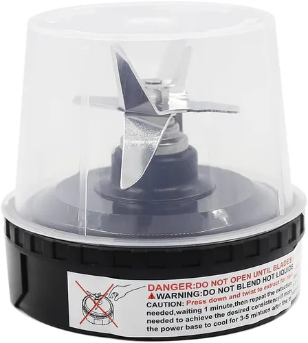 Vista 5 de Anbige Cuchilla de piezas de repuesto, compatible con accesorios de licuadora Ninja para Ninja QB3000/QB3000SSW/QB3004/QB3005 (5 aletas)