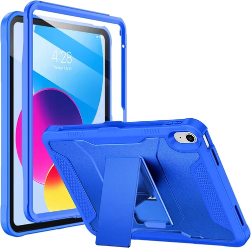 Vista 24 de Funda Soke para iPad (A16) de 11ª generación de 11 pulgadas 2025, iPad de 10ª generación de 10.9 pulgadas 2022, con protector de pantalla
